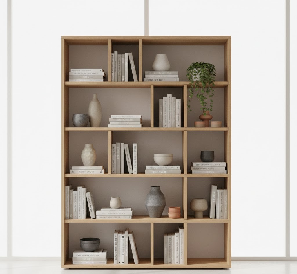 Opbevaringsmøbel i eg